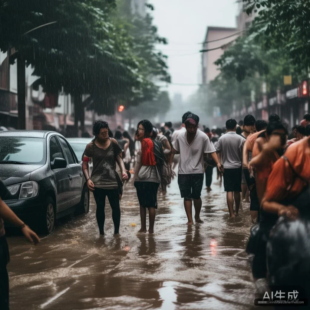 北京暴雨致多地内涝 交通瘫痪 多位小说作者紧急响应读者关切